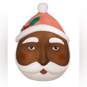 COPY - African-American Santa Cookie Jar
